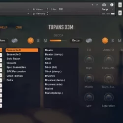 Strezov Sampling Tupans X3M (KONTAKT) [Player Edition]