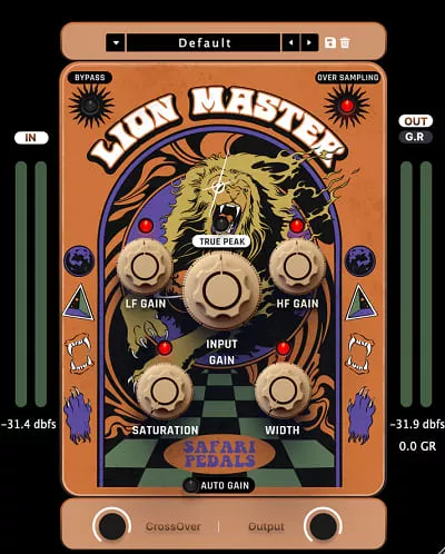 Safari Pedals Lion Master