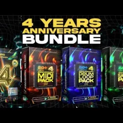 MidiLatino 4 YEARS ANNIVERSARY Bundle [WAV MIDI]