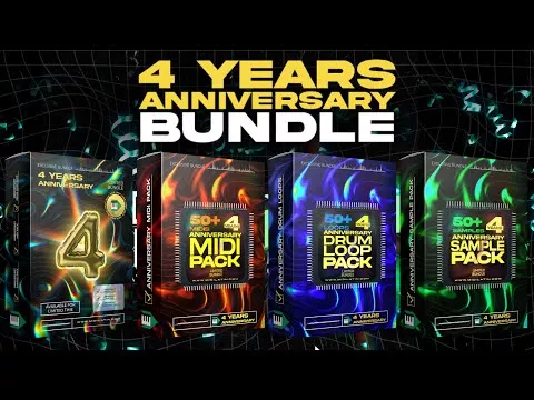 MidiLatino 4 YEARS ANNIVERSARY Bundle [WAV MIDI]