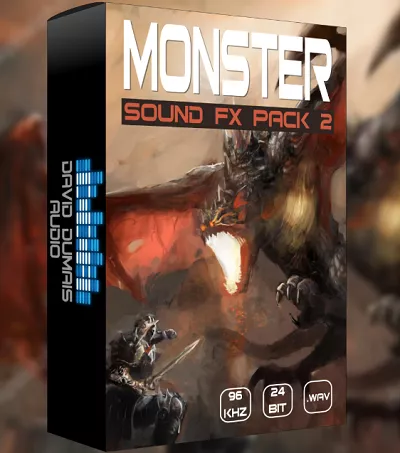 David Dumais Audio Monster Sound FX Pack 2 WAV