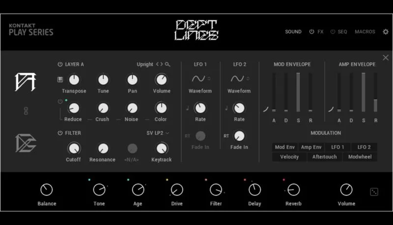 NI Play Series: DEFT LINES 2 [KONTAKT]