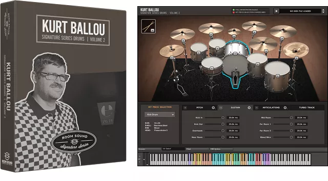 Room Sound Kurt Ballou Signature Series Drums Vol. II [KONTAKT]