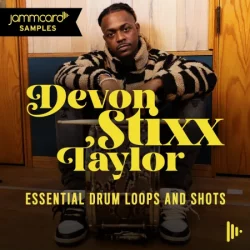 Jammcard Samples Devon Stixx Taylor: Essential Drum Loops & Shots WAV