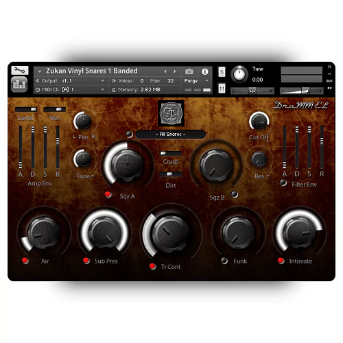 Samplecraze DruMM Elements Snares [KONTAKT]
