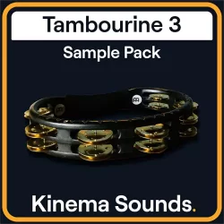 Kinema Sounds Tambourine 3 Modern Tambourine WAV