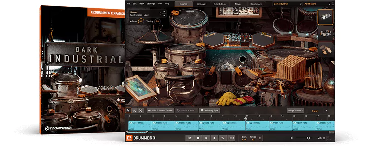 Toontrack Dark Industrial EZX