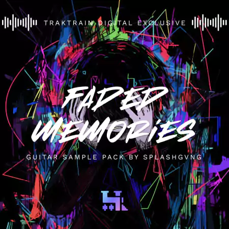 TrakTrain Faded Memories Guitar Sample Pack by SPLASHGVNG WAV