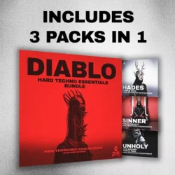 Raveyard Sounds Diablo Hard Techno Essentials Bundle WAV FXP