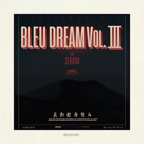 QAPT BLEU DREAM Vol.III for SERUM