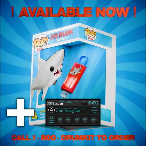 AudioVault aye.shark Drum Kit [DELUXE] WAV ZENOLOGY BANK