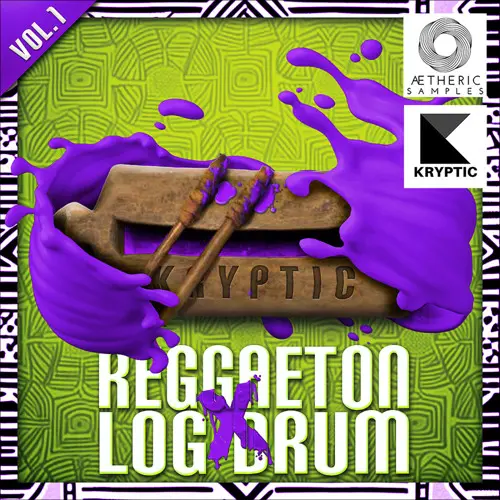 Aetheric Samples Kryptic Reggaeton X Log Drum Vol.1 WAV MIDI