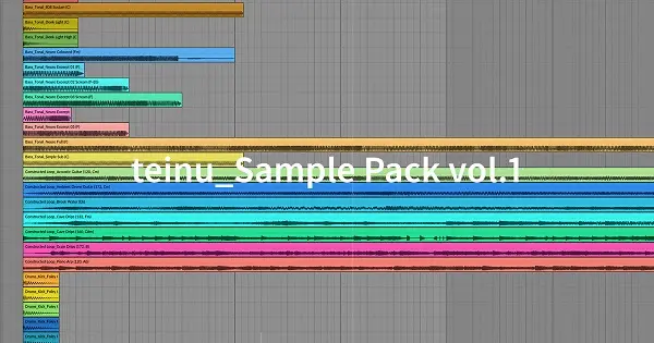 teinu Sample Pack vol 1 WAV