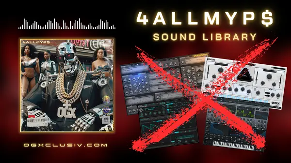 OGXCLUSIV 4ALLMYP$ (Drumkit + One Shots) WAV
