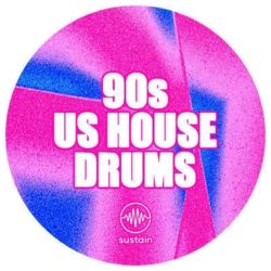 Sample Market Sustain 90s US House Drums WAV