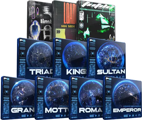 ProducerGrind EMPEROR Trap Collection WAV MIDI