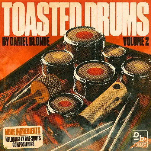 Souce Lab Audio Daniel Blonde Toasted Drums Vol.2 WAV