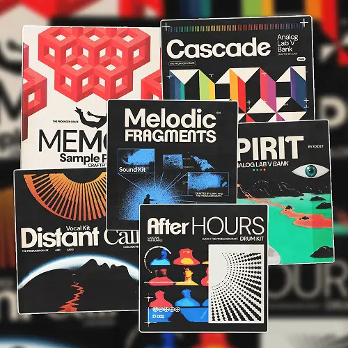 The Producer Crate Cascade RnB Suite [WAV MIDI Analog Lab Bank]