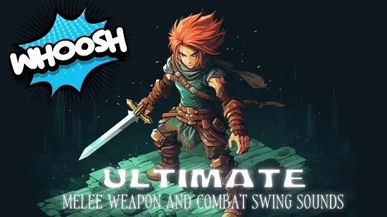 Cyberwave Orchestra Whoosh - Ultimate Melee Weapon & Combat Swing WAV