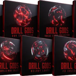 Cymatics DRILL GODS LAUNCH EDITION WAV MIDI