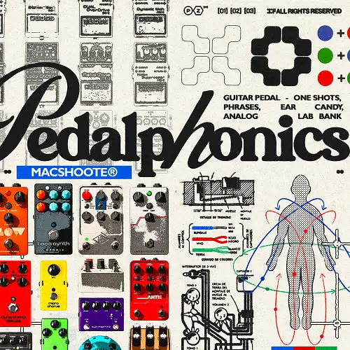 Waves Crate Pedalphonics: Guitar Pedal Soundkit [WAV Analog Lab Bank]