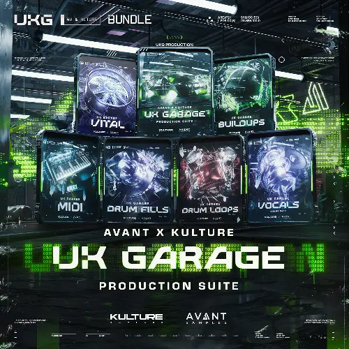 Kulture Samples UK Garage Production Suite WAV MIDI PRESETS