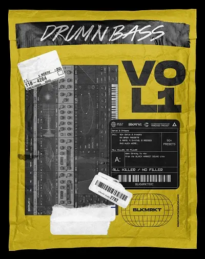 BLACKMARKETSOUND Drum & Bass Vol. 1 (Serum 2 Presets)
