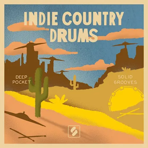 Splice Country Indie Country Drums WAV