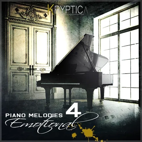 Kryptic Samples Kryptic Piano Melodies: Emotional 4 WAV MIDI