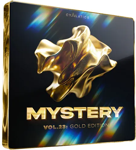 Cymatics Mystery Sample Pack Vol. 23 GOLD EDITION WAV MIDI