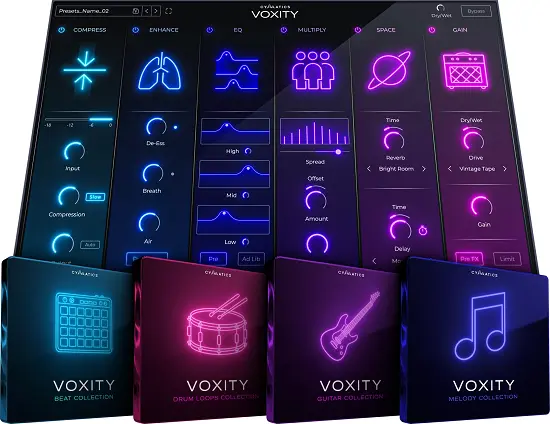 Cymatics VOXITY BONUSES WAV MIDI