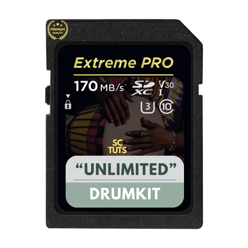 SC TUTS Unlimited Amapiano Drumkit WAV