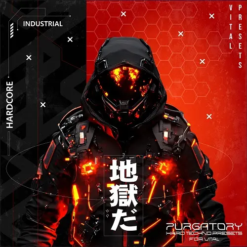 Vortex Samples Purgatory - Hard Techno Presets for Vital