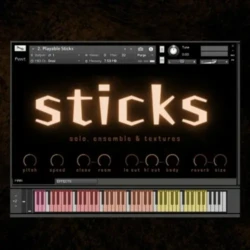 Pssst Instruments Sticks: Solo Ensemble & Textures KONTAKT