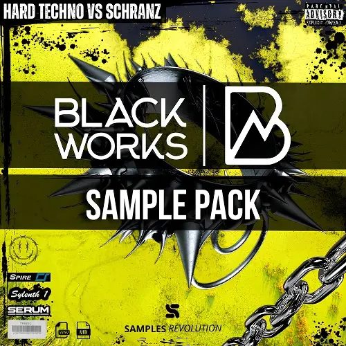 Samples Revolution BLACKWORKS Hard Techno & Shranz Sample Pack FULL BUNDLE