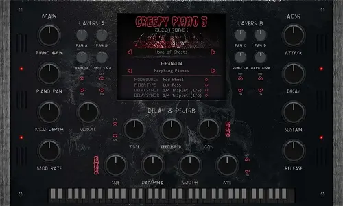Electronik Sound Lab CREEPY PIANO 3 VST VST3 AU