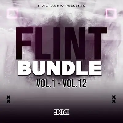3 Digi Audio Flint Bundle (Vol 1 - Vol 12) WAV