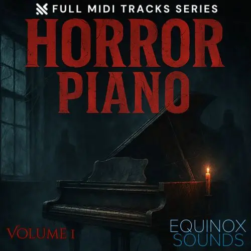 Equinox Sounds Full MIDI Tracks Series: Horror Piano Vol 1