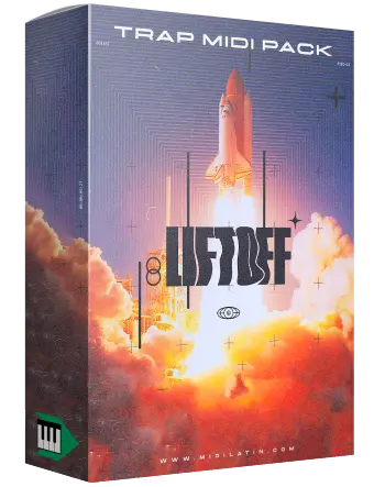 Midilatino Liftoff Trap Midi Pack