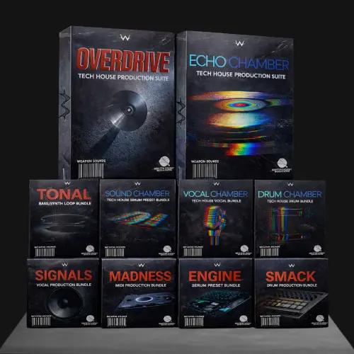 Weapon Sounds Overdrive x Echo Chamber Production Suite Bundle