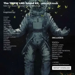 JX Studios TMRW Lnd Deep And Tech House Sound Kit WAV MIDI NMSV