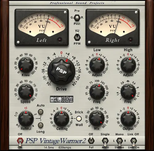 PSP VintageWarmer2 v2.11.0 VST VST3 AAX [WIN]
