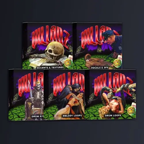 Clark Audio VILLANZ – Sinister Underground Rap WAV