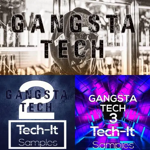 Tech It Samples Gangsta Tech Bundle WAV MIDI