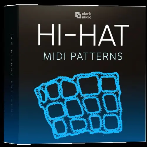 Clark Audio Hi-Hat MIDI Pattern Collection