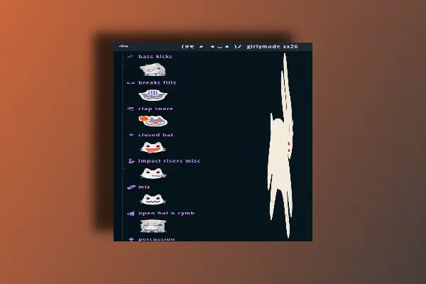 Nyli2b Girlymode Drumkit WAV FST