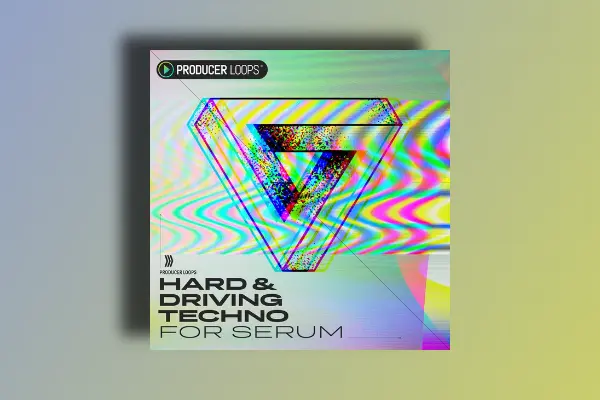 Producer Loops Hard & Driving Techno for Serum FXP