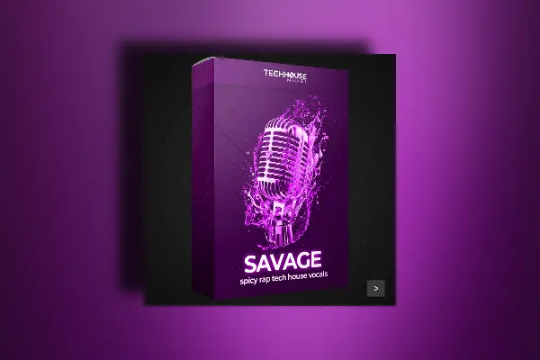 Tech House Market SAVAGE - Tech House Vocal Sample Pack WAV