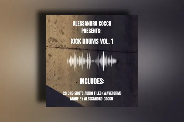Alessandro Cocco Kick Drums Vol.1 WAV