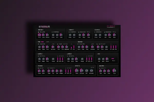 AUDESIGN KICKSTYLER [For FL Studio Patcher]